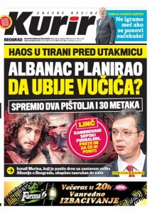 Kurir gazeta serbe
